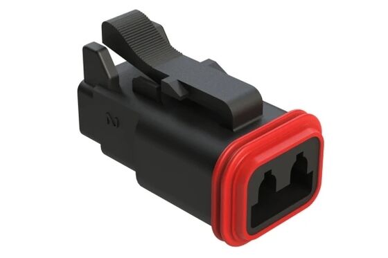 AT06-2S-RD01BLK Original AMPHONOL/Amphenol connector automotive electronic harness